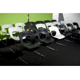 Chaise Hole - black